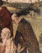 BOUTS, Dieric the Elder The Entombment (detail) fg oil painting reproduction
